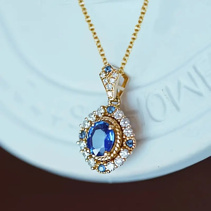 Gold Statement Necklace | Elegant Layered Chain Jewelry