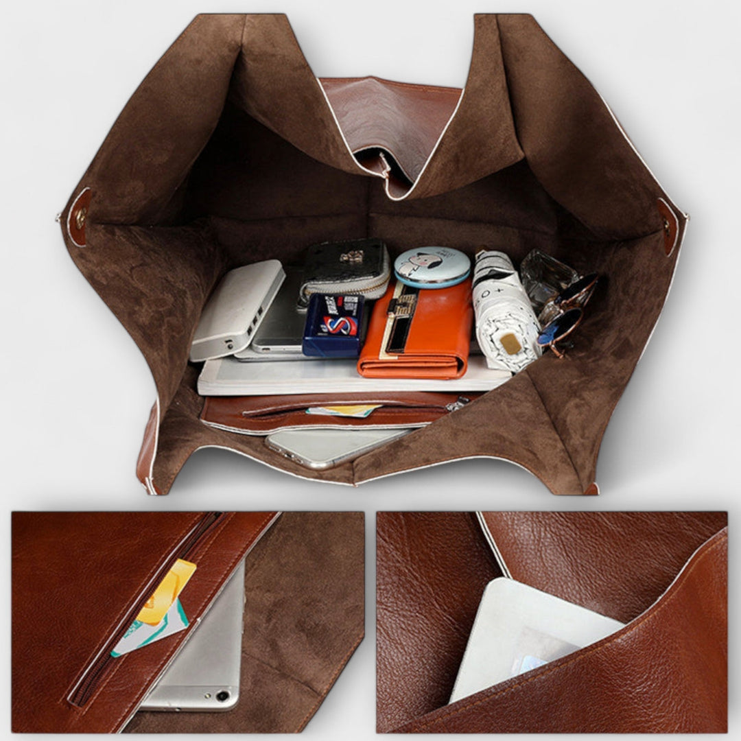 Oversized Shoulder Bag for Women - Elegant Weekend Travel Tote