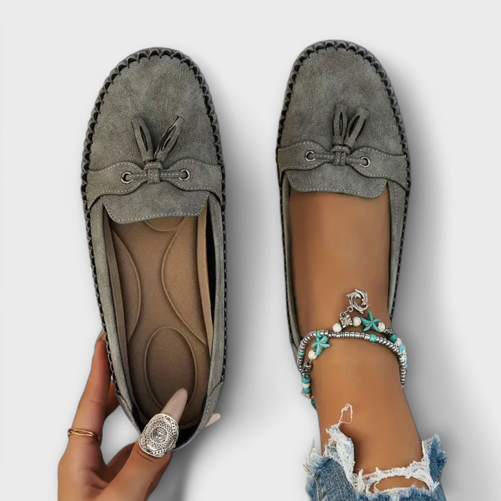 Women's Leather Loafers - Handmade Comfortable Flats
