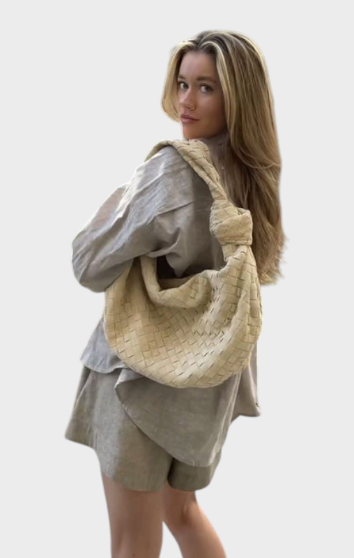 Large Suede Tote Bag for Women - Everyday Carryall