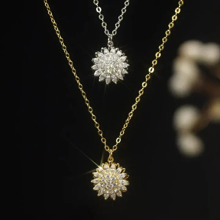 White Gold Star Necklace | Delicate Celestial Pendant for Women
