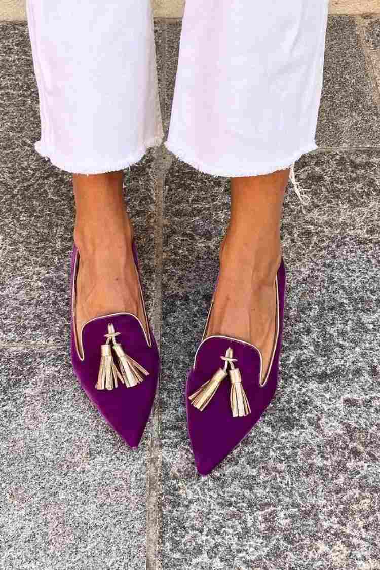 Tassel Loafers for Women | Classic Slip On Flats