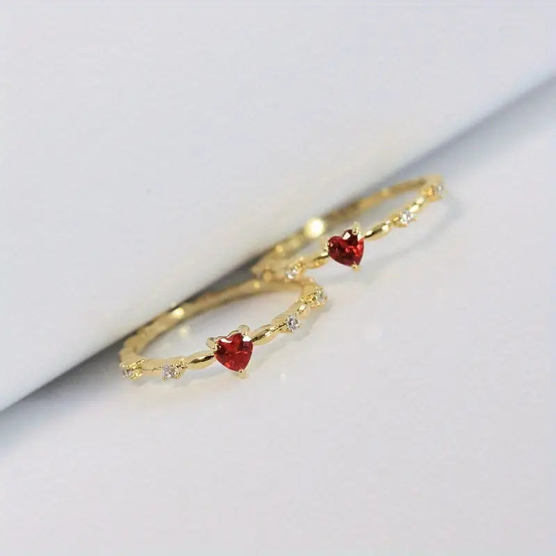 White Gold Ring - Elegant Stackable Band for Everyday Luxury