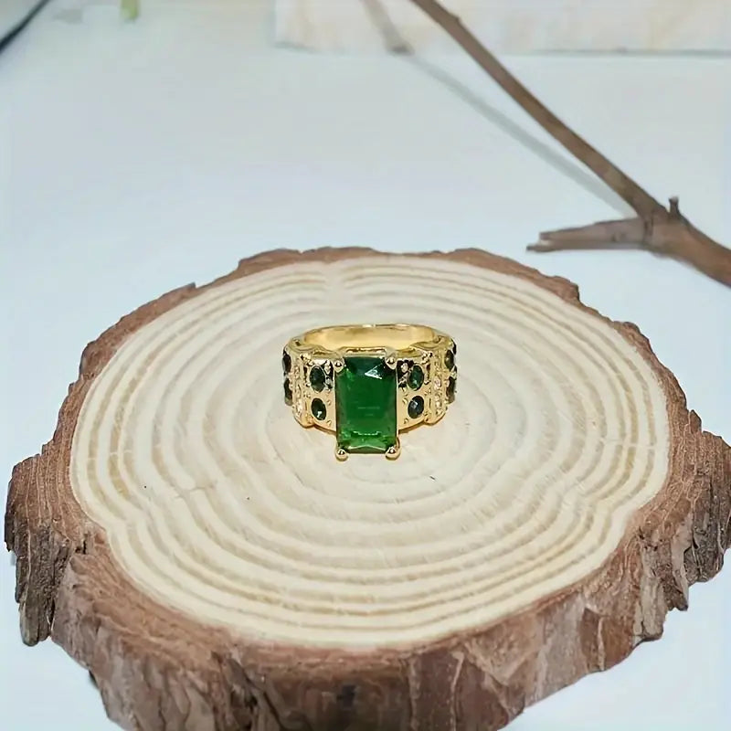 Gold Statement Ring | Modern Minimalist Jewelry for Women