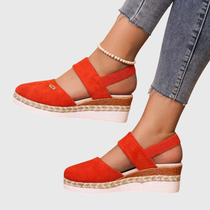 Platform Orthopedic Sandals for Women - Cushioned Comfort