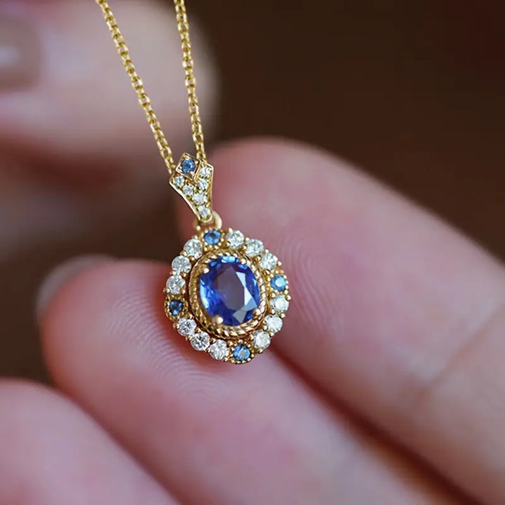 Gold Statement Necklace | Elegant Layered Chain Jewelry