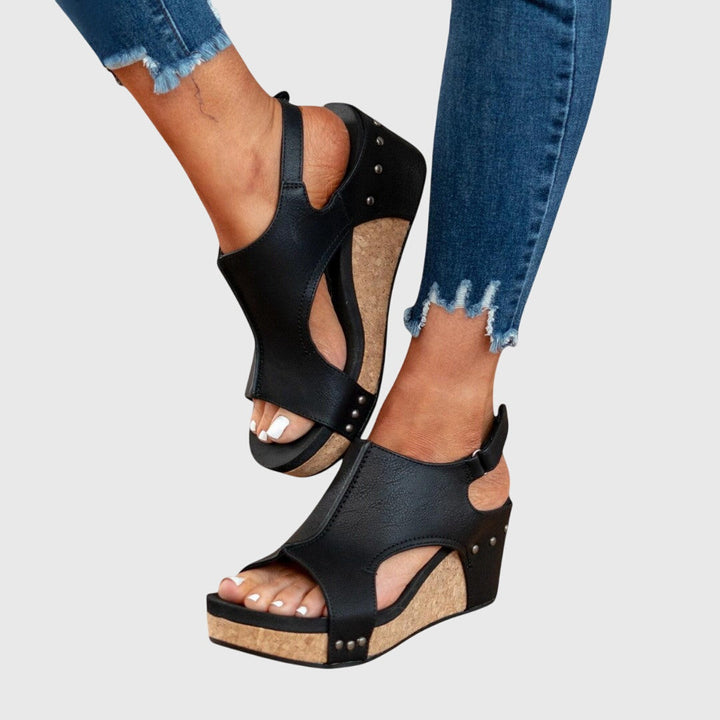 Orthopedic Wedge Sandals for Women - Comfortable Walking Shoes