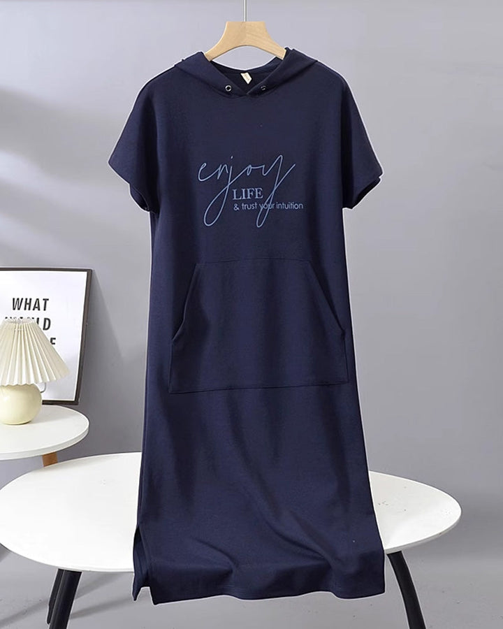 Casual Hoodie Dress for Women | Comfortable Relaxed Fit