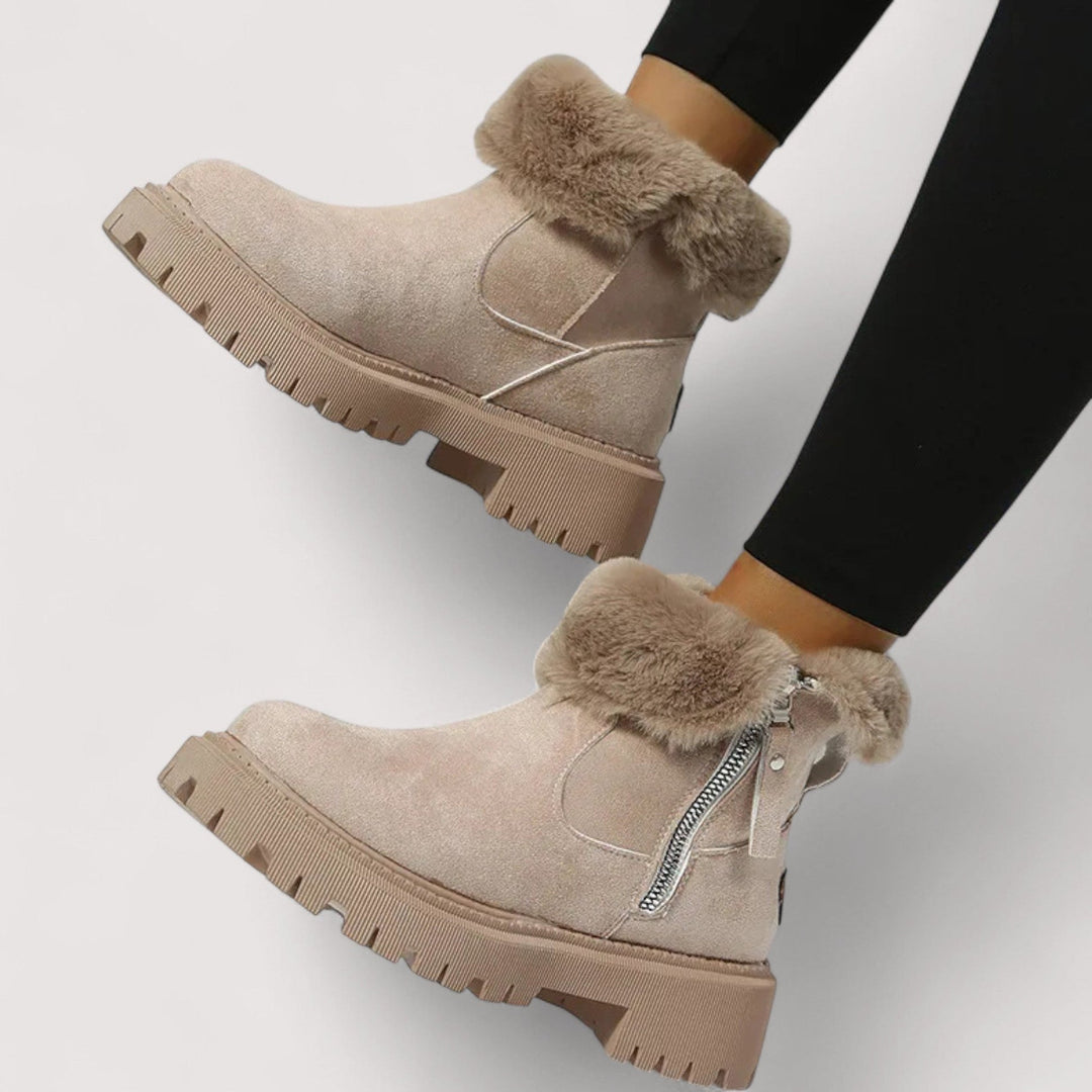Women's Winter Boots - Warm Lined Non-Slip Comfort Boots