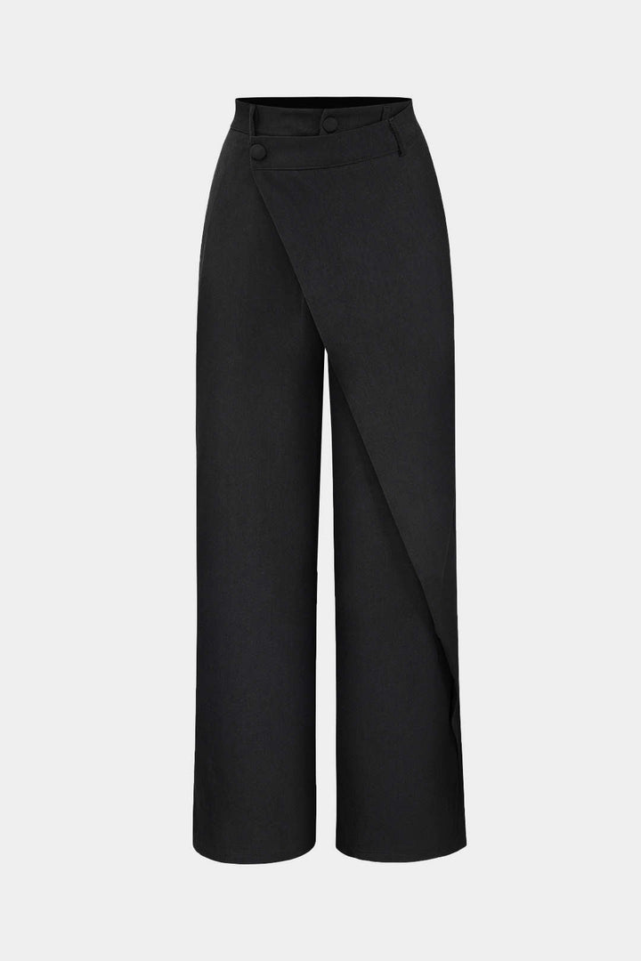 High Waisted Straight Leg Trousers for Women | Oaklyn Pants
