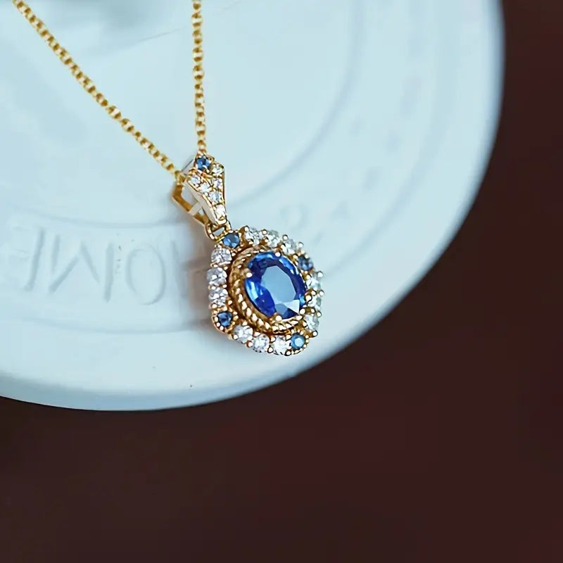 Gold Statement Necklace | Elegant Layered Chain Jewelry