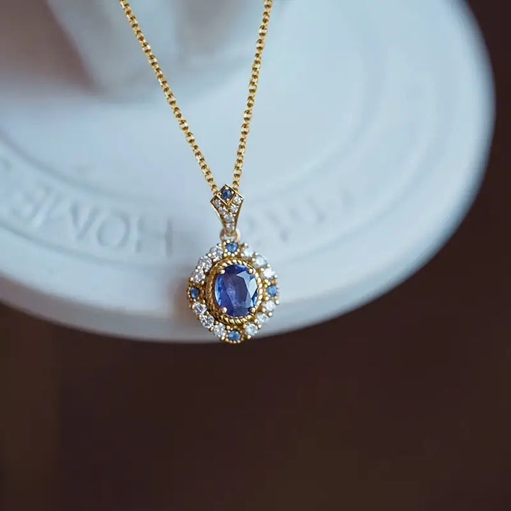 Gold Statement Necklace | Elegant Layered Chain Jewelry