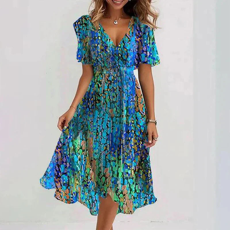 Breezy Summer Dress with Flattering Fit for Women