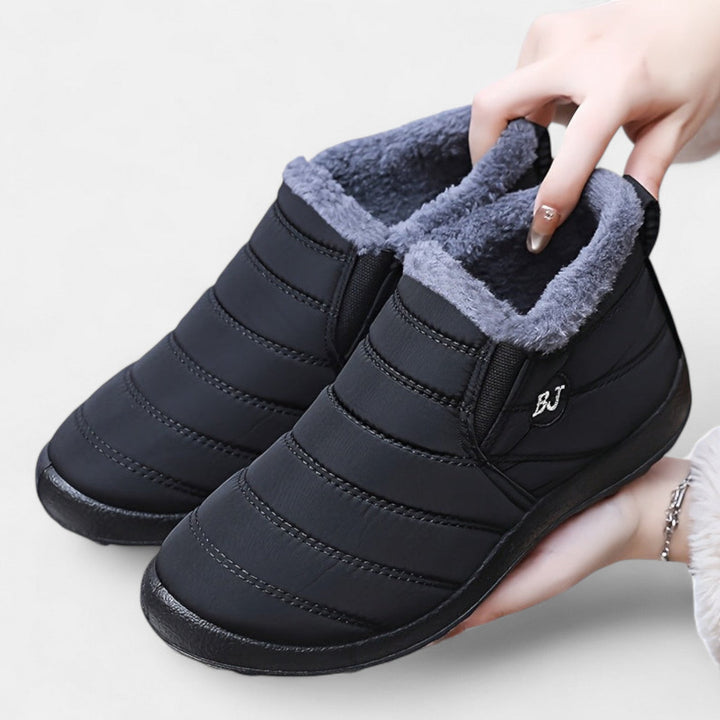 Winter Slip-On Boots for Women | Warm Comfortable Snow Boots