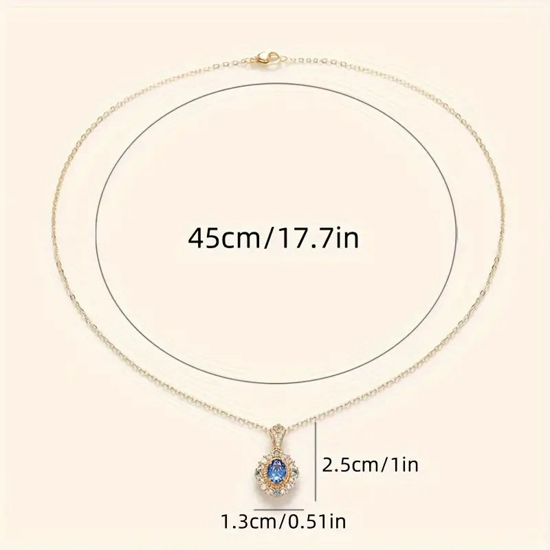 Gold Statement Necklace | Elegant Layered Chain Jewelry