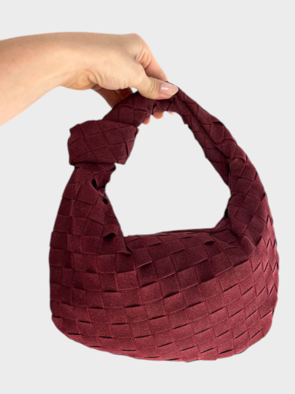Large Suede Tote Bag for Women - Everyday Carryall