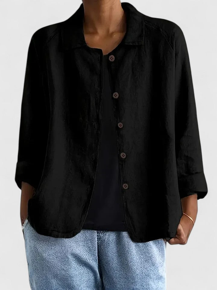 Classic Cotton Lightweight Top for Women - Layering Essential
