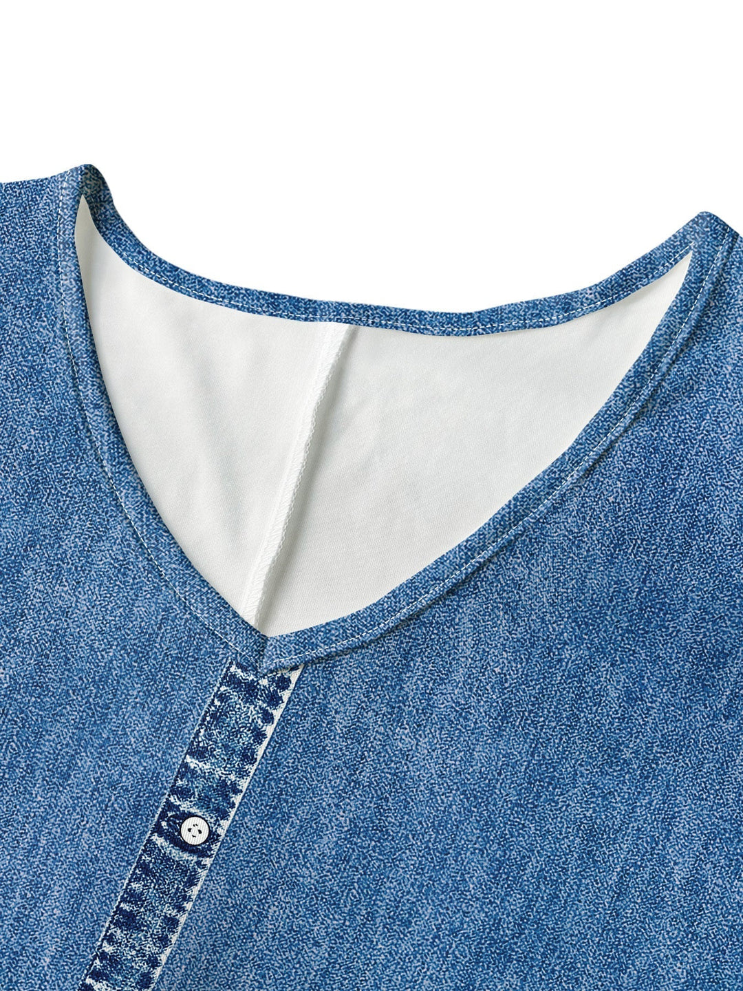 Denim Dress for Women Retro Style Casual Dress