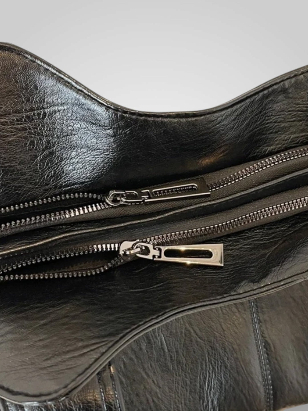 Vegan Leather Shoulder Bag - Spacious Everyday Handbag