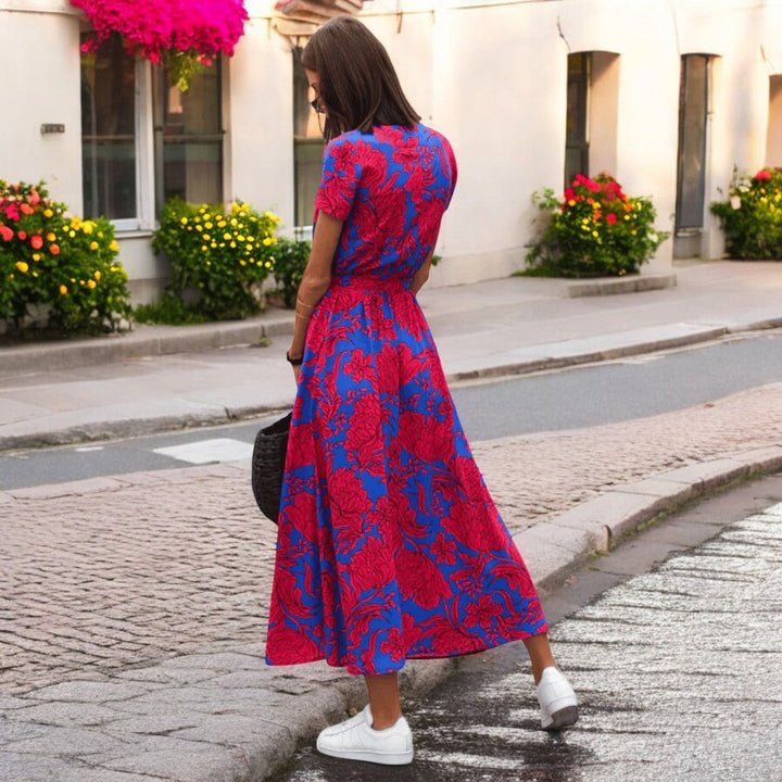 Wrap Dress for Women - Flattering Summer Dress with Feminine Fit