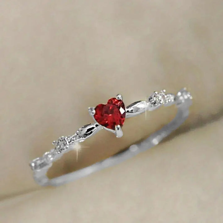 White Gold Ring - Elegant Stackable Band for Everyday Luxury