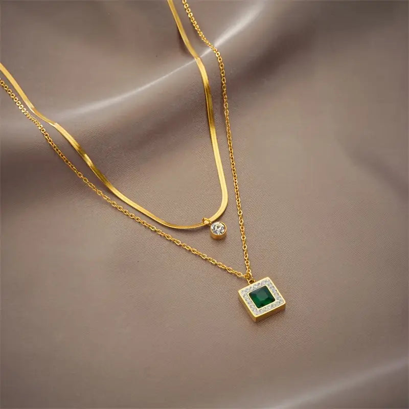 Gold Statement Necklace - Tirena Valeure Chain Necklace