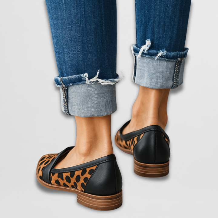 Pointed Toe Loafers for Women - Slip On Flat Shoes