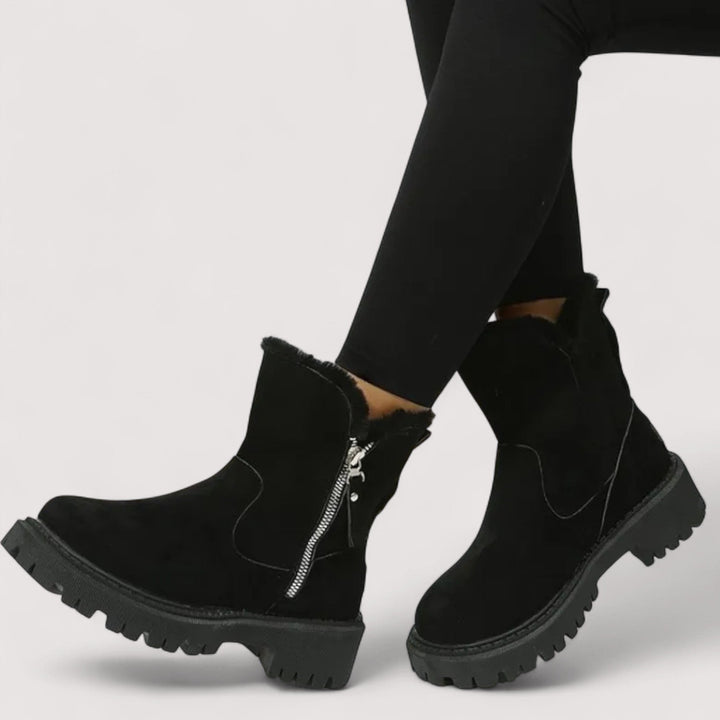 Women's Winter Boots - Warm Lined Non-Slip Comfort Boots