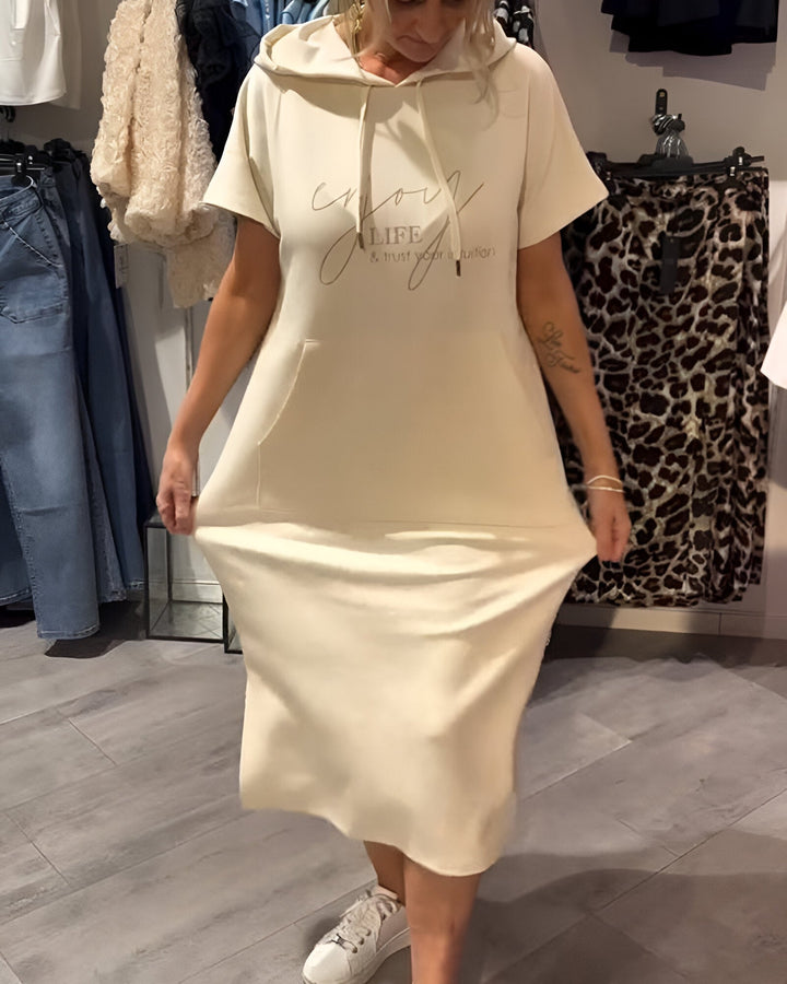 Casual Hoodie Dress for Women | Comfortable Relaxed Fit