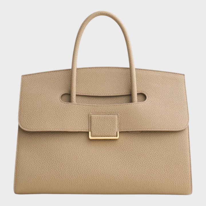 Lace Leather Handbag for Women - Elegant European Crafted Purse