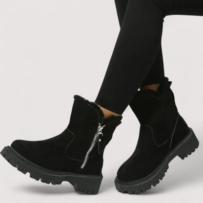 Women's Winter Boots - Warm Lined Non-Slip Comfort Boots