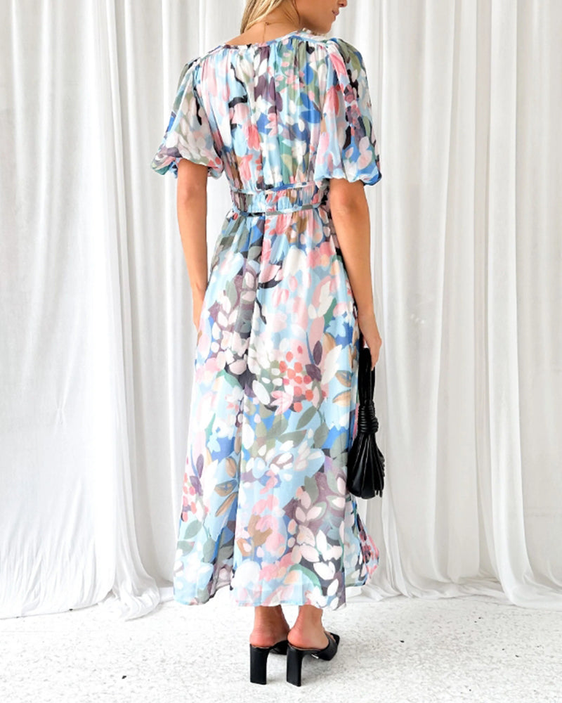 Floral Maxi Dress for Women | Flowing Feminine Style