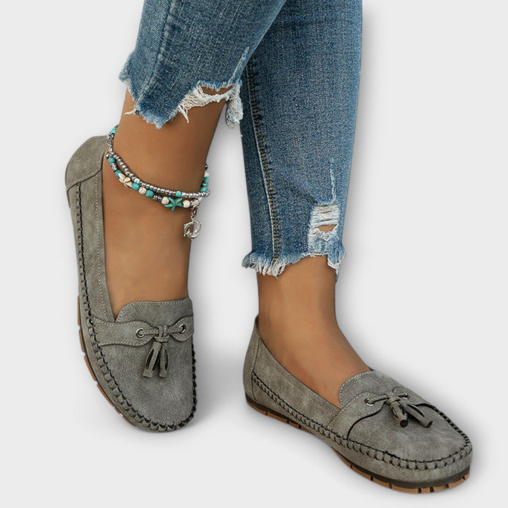 Women's Leather Loafers - Handmade Comfortable Flats