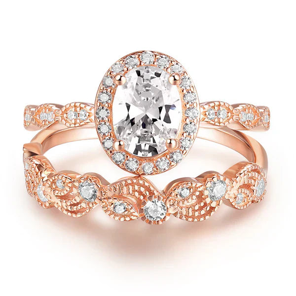 Rose Gold Statement Ring | Adelina Corsaglia Elegant Cocktail Ring
