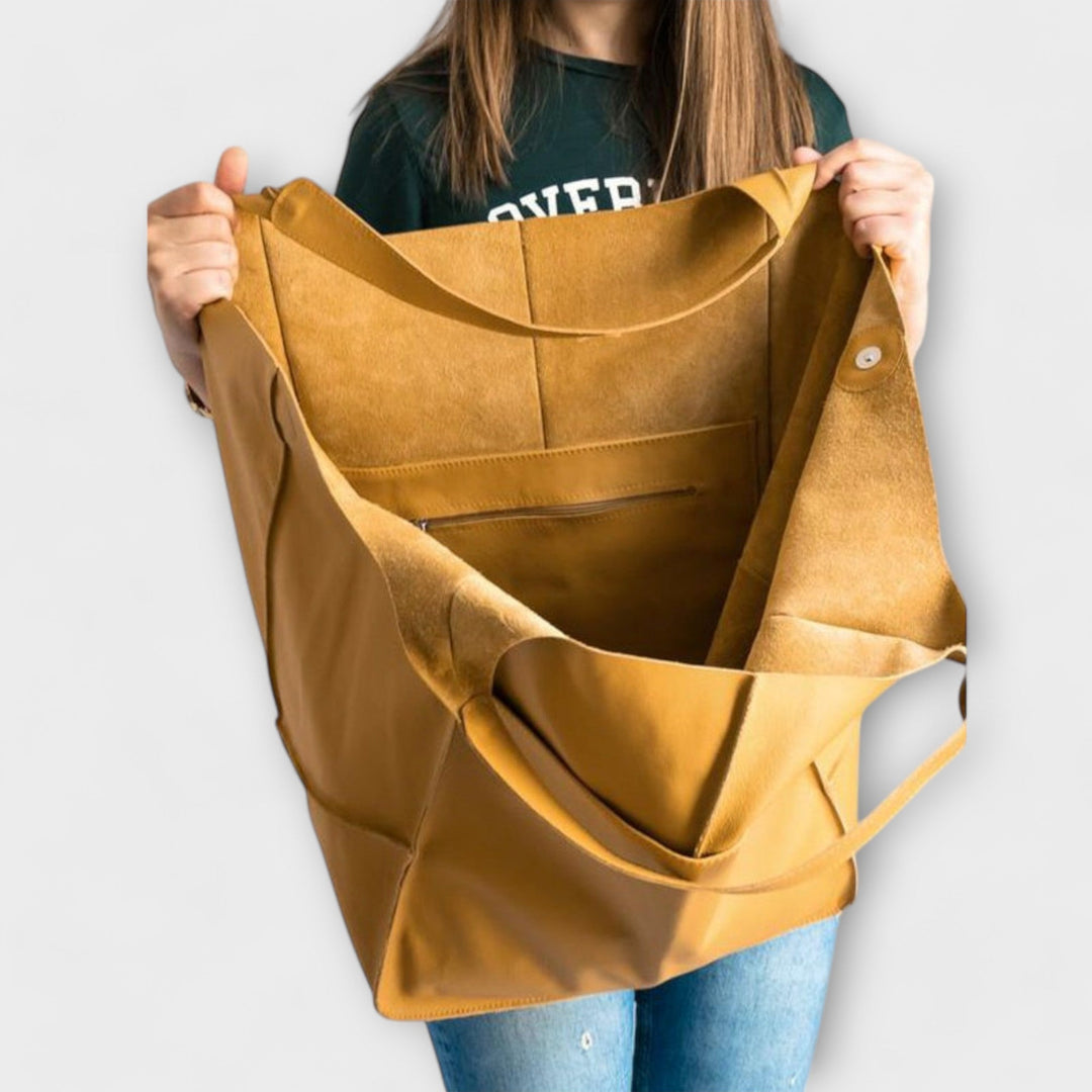 Oversized Shoulder Bag for Women - Elegant Weekend Travel Tote