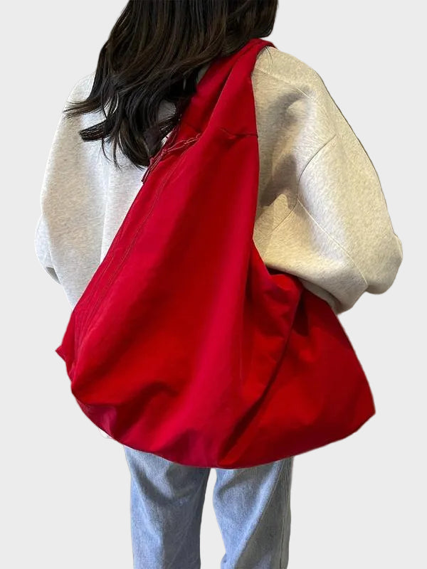 Soft Draped Tote Bag for Women - Spacious Everyday Laptop Bag