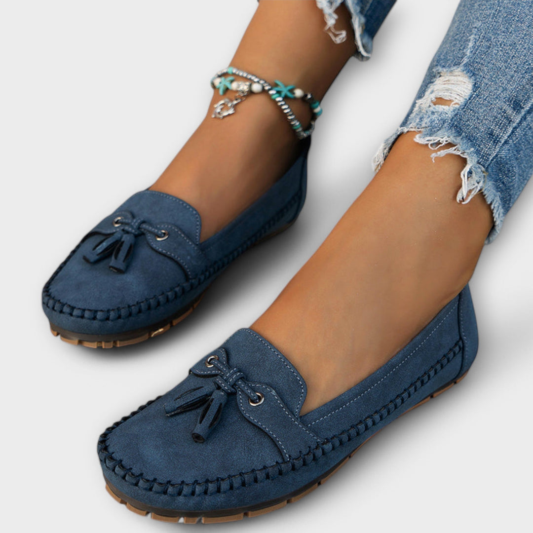 Women's Leather Loafers - Handmade Comfortable Flats
