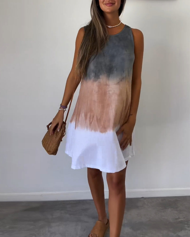 Casual Gradient Dress for Women - Effortless Everyday Style