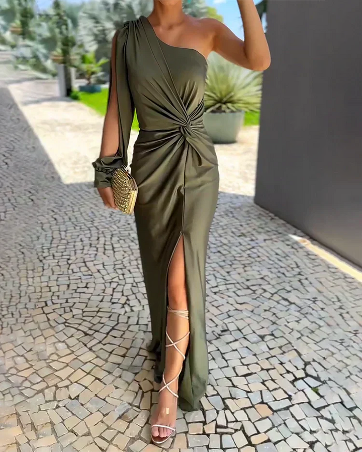 Lightweight Drape Dress for Women - Flowy Relaxed Fit