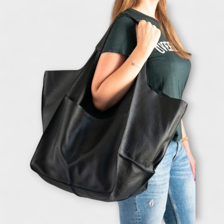 Oversized Shoulder Bag for Women - Elegant Weekend Travel Tote