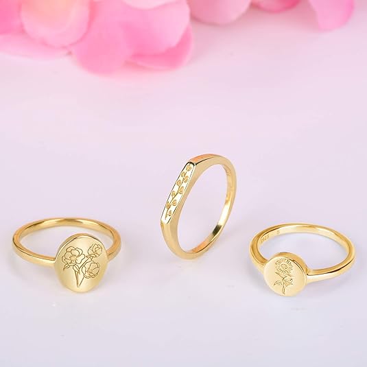 Gold Statement Ring | Roselina Vescovo Designer Jewelry