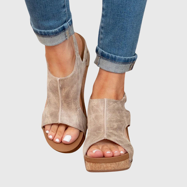 Orthopedic Wedge Sandals for Women - Comfortable Walking Shoes
