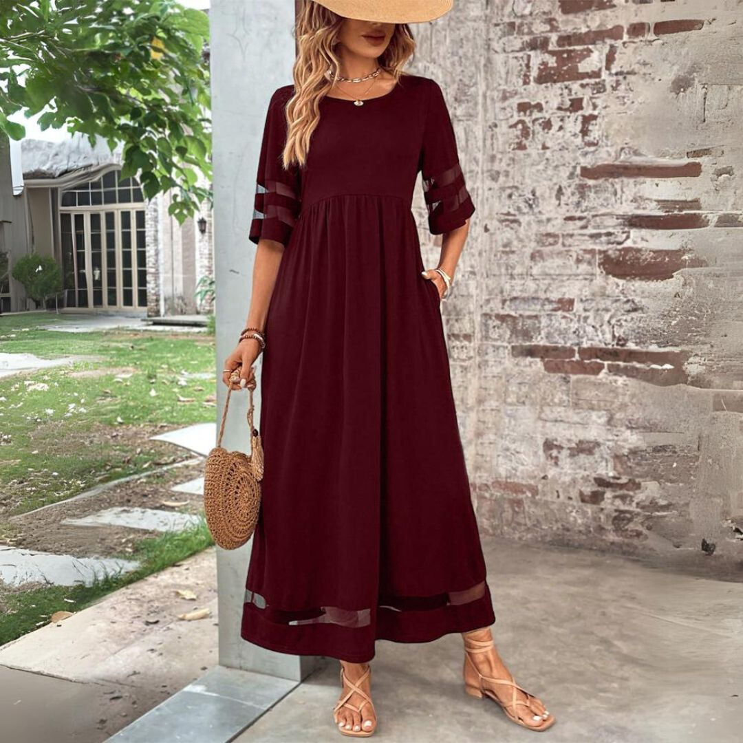 Tummy Control Dress for Women - Flattering Fit Casual Dress