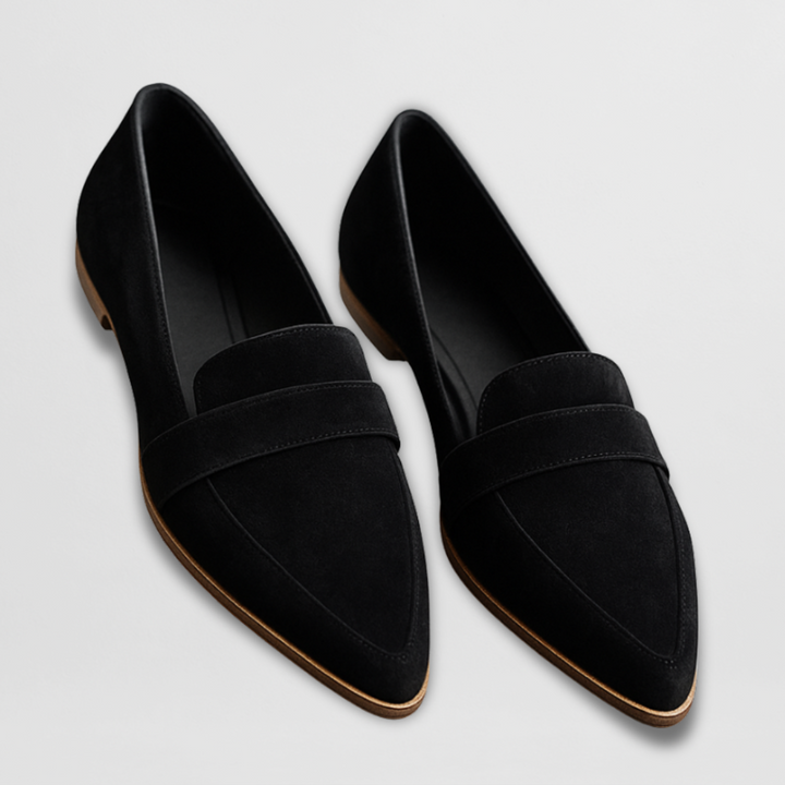 Pointed Toe Loafers for Women Slip On Flats Comfortable