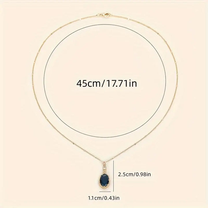 Gold Pendant Necklace - Thessia Lunebray Delicate Chain