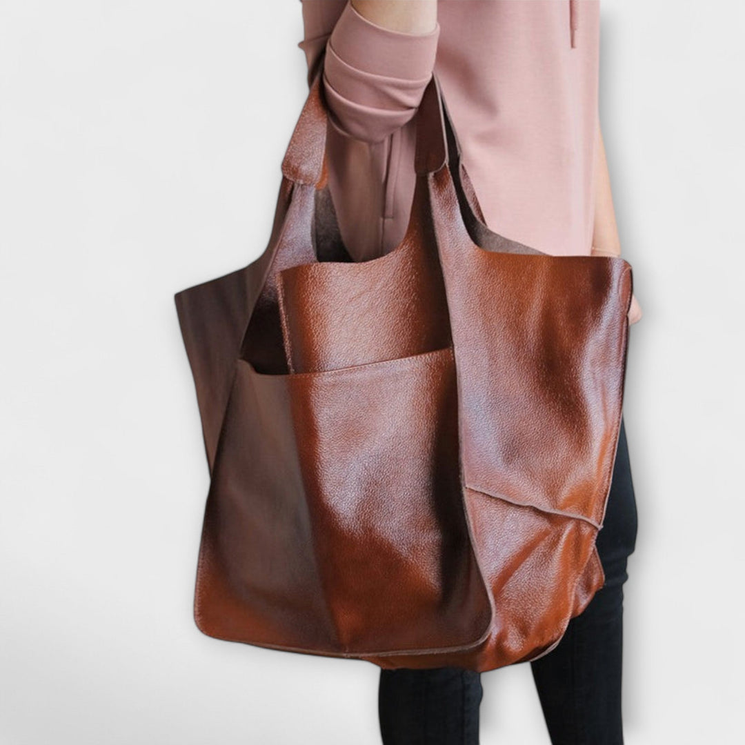 Oversized Shoulder Bag for Women - Elegant Weekend Travel Tote