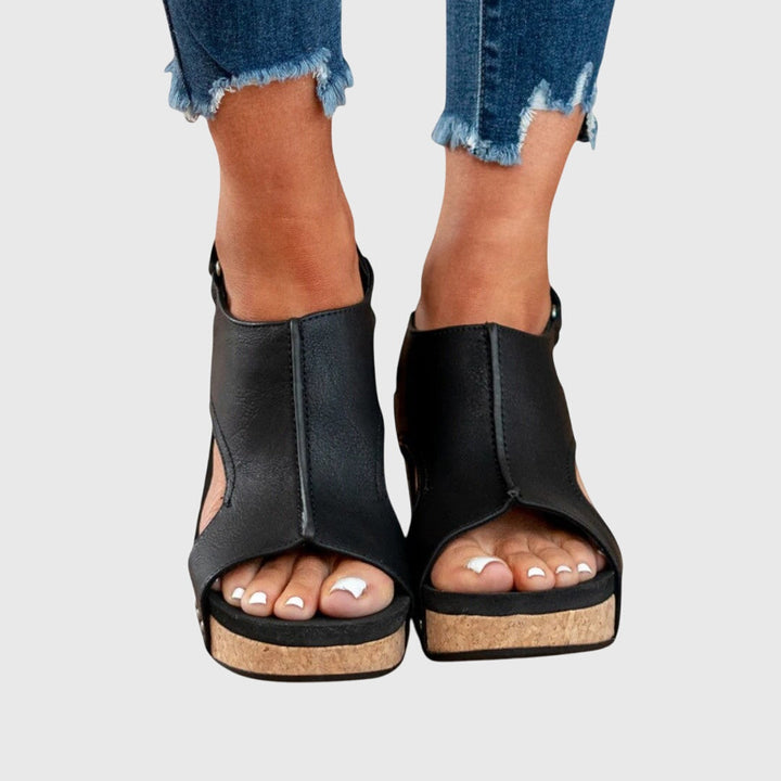 Orthopedic Wedge Sandals for Women - Comfortable Walking Shoes