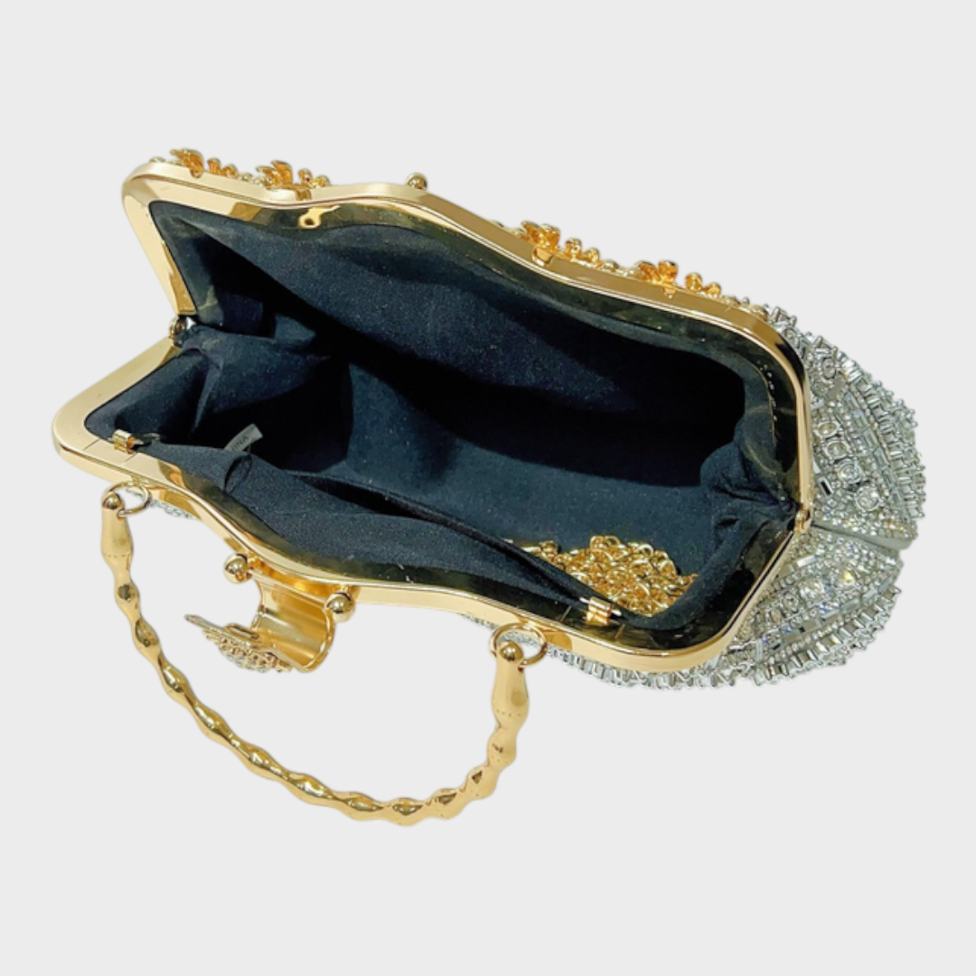 Evening Handbag in Organic Leather for Women
