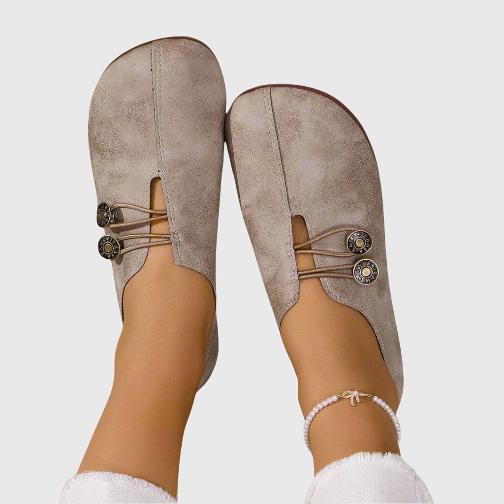 Suede Slip On Flats for Women Barefoot Style Comfortable