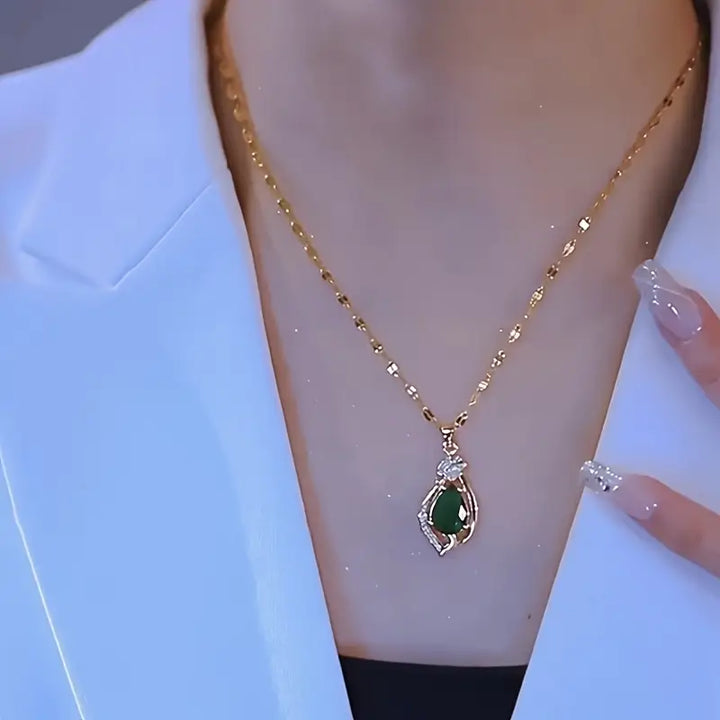 Gold Pendant Necklace | Liana Moretti Statement Jewelry